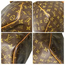 【1円～】 ルイヴィトン LOUIS VUITTON バッグ ボストンバッグ キーポル45 モノグラム M41428 SA824 レザー ブラウン ゴールド金具 中古_画像10