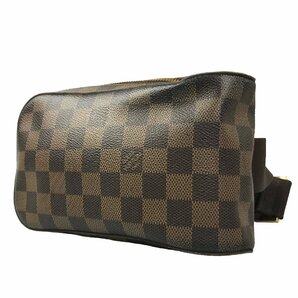 【1円～】ルイヴィトン Louis Vuitton バッグ ウエストバッグ ウエストポーチ ジェロニモス エベヌ ダミエ N51994 CA0065 ブラウン 中古の画像1