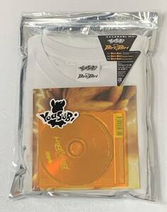 新品 YOASOBI Biri-Biri CD+Tシャツ(ホワイト) メーカー特典 オリジナルロゴステッカー(YOASOBIロゴ絵柄)付