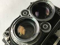 sfP704* 送料無料 ジャンク 未検品 ROLLEIFLEX 二眼レフカメラ 80mm 1:2.8 ※全体的に傷・汚れ有_画像7