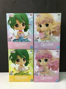 olP780 未開封 マクロス Frontier Qposket ランカ・リー A・B / シェリル・ノーム A・B 4点セット