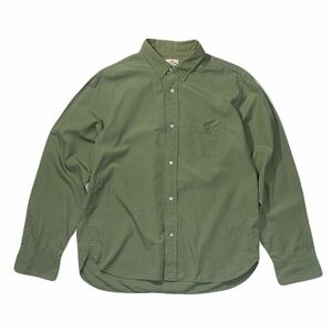 ◆coen/コーエン/長袖シャツ /カジュアル/コットン /ユナイテッドアローズ/トップス /綿 /メンズ/size XL/グリーン系