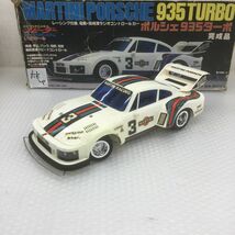 D777-100　当時物 ポルシェ 935 ターボ 完成品 ラジコン 1/12スケール スーパーラジオコントロール スピーダー フル プロポシステム_画像2