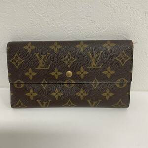 SKT599-60◆ LOUIS VUITTON ルイヴィトン ポルトトレゾール インターナショナル モノグラム 三つ折り長財布 