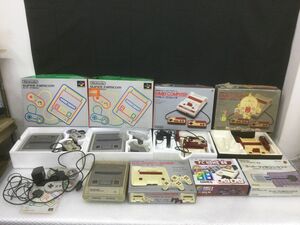 YS241-140【SFC FC 本体他8台まとめ】Nintendo(ニンテンドー)スーパーファミコン /互換機 フェイバリット/SHVC-MS1/エフシーホームt