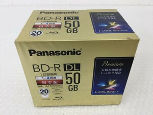 ●代TR148-60【未開封品】 Panasonic BD-R DL 50GB 20PACK LM-BR50LP20 録画用BD-R Blu-ray