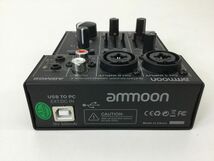 ●代VT019-60　ammoon GUITAR-SINGER MIXING CONSOLE AGMO2 ミキシングコンソール デジタルオーディオミキサー 現状品_画像4