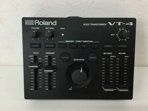 ●代VT018-60　 Roland ローランド VT-4 Voice Transformer ボイストランスフォーマー 現状品