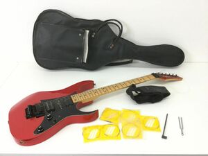 ●代KNI090-160　Ibanez アイバニーズ エレキギター RG550 レッドメタリック ソフトケース付き