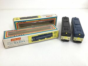 ●代VT033-60　HOゲージ サクラペット EF-6015 電気機関車 2点 鉄道模型 元箱あり 全長18㎝