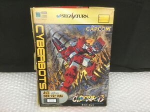 OH151-60【セガサターンゲームソフト】サイバーボッツ - FULLMETAL MADNESS - 超限定版 カプコン SS/付属品説明書箱付きt