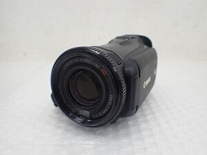 D859-60　Canon キヤノン ハイビジョンカメラ デジタルビデオカメラ iVIS HF G20 2014年製、バッテリーパック BP-808D　中古・動作確認済み