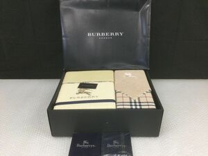 D841-120【未使用保管品】BURBERRY(バーバリー)ツータッチケット＆ハーフケット BB959/未開封 中古コースター12客セット/t