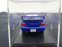 YS426-60　34　hachette アシェット 1/43 NOREV ノレブ 国産名車コレクション　ミニカー　スバル インプレッサ WRX STI 2004_画像5