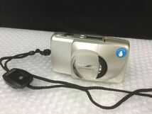 D792-60-M【中古　通電動作確認済み】OLYMPUS オリンパス コンパクトフィルムカメラ OLYMPUS μ [mju;] zoom130 ミュー シャンパンゴールド_画像8