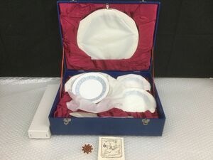 D937-100【未使用保管品】ロイヤルドルトン(ROYAL DOULTON)/カウンターポイント/ケーキサーバー/ケーキプレートセット/ヴィンテージ箱付きt