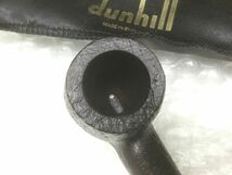 D968-60【Dunhill ダンヒル SHELL シェル 53 F/T ③S パイプ 喫煙具 英国製 キセル/箱のみ型番違い＆袋付きt_画像3