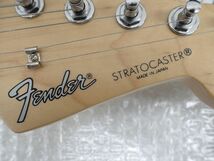 D026-160　③Fender Japan フェンダージャパン エレキギター ST-50 BLK/M　ストラトキャスター　Rシリアル　付属品・ソフトケース_画像5