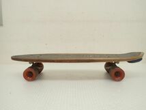 D978-120　①希少・レア　ビンテージ　Free Former Skate Board　スケボー・スケートボード、MAGICBLOCK テールガード　長さ69cm_画像6