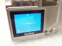 D024-690-M　コニカ　Konica Digital Revio KD-310Z コンパクトデジタルカメラ　シルバー　バッテリー・SDカード　中古・動作確認済み_画像7