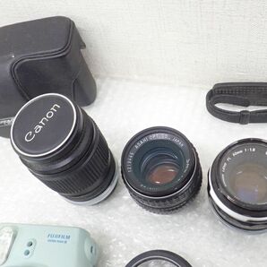 D023-100 カメラ・レンズまとめ Fujica35 AUTO-W、CANON FX一眼レフ、CANON AUTOBOY WT28、Konica C35 AF、KODAK EK6 、MINOLTA APEX90の画像8