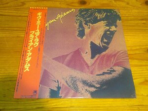 LP：BRYAN ADAMS ギヴ・ミー・ユア・ラヴ ブライアン・アダムス：帯付