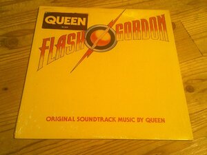 LP：QUEEN FLASH GORDON クイーン サントラ：US盤：シュリンク付