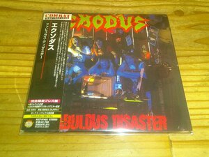 紙ジャケCD：EXODUS FABULOUS DISASTER ファビュラス・ディザスター エクソダス：帯付：デジタルリマスター：ボーナストラック付き