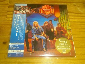 紙ジャケSHM-CD：NIGHT RANGER ナイト・レンジャー ビッグ・ライフ：帯付