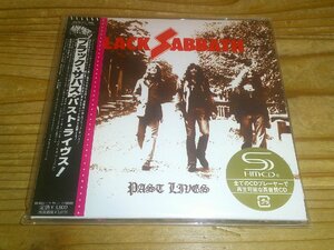 紙ジャケSHM-CD：BLACK SABBATH ブラック・サバス パスト・ライヴス：帯付：2枚組