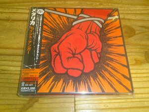 紙ジャケCD：METALLICA ST.ANGER セイント・アンガー メタリカ：帯付：2006年発売盤