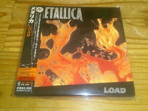 紙ジャケCD：METALLICA メタリカ LOAD ロード：帯付；2006年発売盤