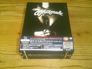 6 SHM-CD+DVD:WHITESNAKE white Sune ik sliding *ito* in Ultimate * special * edition : with belt 