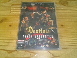 * нераспечатанный! Blue-ray Blu-ray+2 CD;DESTINIA TOKYO ENCOUNTERti стойка nia: с лентой 