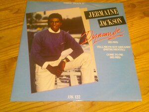 ●即決！12'LP：JERMAINE JACKSON DYNAMITE ジャーメイン・ジャクソン；UK盤