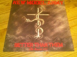 ●即決！12'LP：NEW MODEL ARMY BETTER THAN THEM ニュー・モデル・アーミー；UK盤