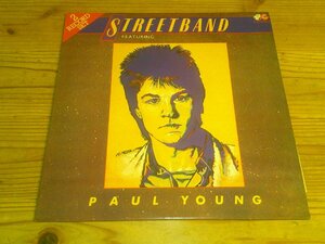 LP：STREETBAND FEATURING PAUL YOUNG ポール・ヤング：UK盤：2枚組