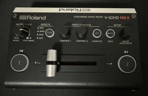 Roland V-02HD MKII ビデオスイッチャー 中古品