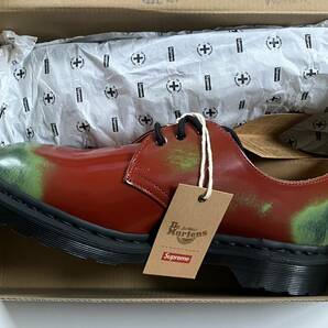 新品 24ss Supreme × Dr.Martens 1461 3 Eye Shoe Red 28cm US10 シュプリーム ドクターマーチン UK9 レッドの画像2