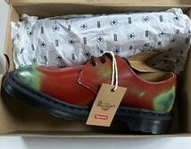 新品 24ss Supreme × Dr.Martens 1461 3 Eye Shoe Red 28cm US10 シュプリーム ドクターマーチン UK9 レッド_画像2