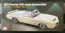 ACME 1:18 1971 ポンティアック PONTIAC GTO JUDGE CONVERTIBLE - LAST JUDGE BUILT_画像1