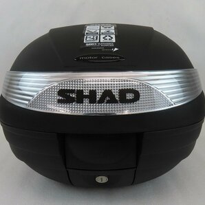 SHAD/シャッド トップケース SH29 29L ベースプレート/取付金具/鍵2本付き キズあり 新品未使用の画像2