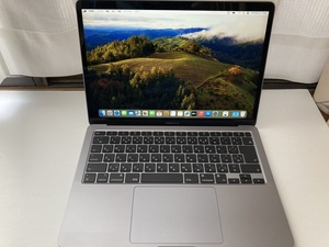 MacBook Air 2020 M1 A2337 MGN73J/A 16GB/512GB スペースグレー 充放電10回