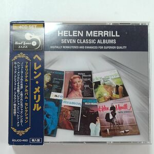 【輸入盤】 Ｓｅｖｅｎ Ｃｌａｓｓｉｃ Ａｌｂｕｍｓ／ヘレンメリル　4枚組CD