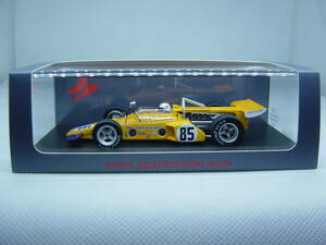 送料350円～ spark 1/43 McLaren M16 Indy 500 1971 #85 D.Hulme マクラーレン デニス・ハルム インディ500 追加デカール付き