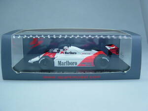 送料350円～ spark 1/43 McLaren MP4-1B Winner Long Beach GP 1982 #8 Niki Lauda マクラーレン ラウダ アメリカ西GP マルボロ Marlboro