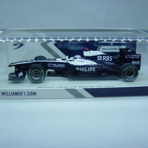 送料350円～ spark 1/43 Williams FW32 Spanish GP 2010 #9 R.Barrichello ウィリアムズ バリチェロ スペインGPの画像1