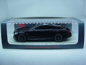 送料350円～ spark 1/43 Mercedes Benz AMG CLS 63 Shooting Brake 2014 ブラック メルセデス ベンツ シューティングブレーク
