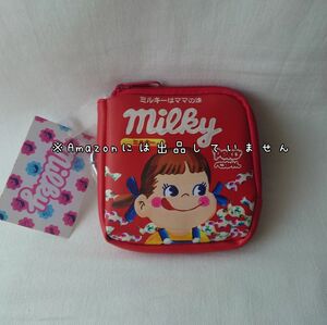 新品☆不二家 ペコちゃん コインケース☆ポーチ ミルキー