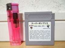 希少 日本製 任天堂 ゲームボーイ スーパーボンブリス ラベル別バージョン 再販_画像1